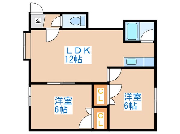 アルデ３３の物件間取画像